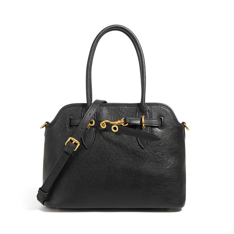 Sac bandoulière et porté croisé femme cuir pleine fleur grande capacité - 31x11 - IVOIRART.COM