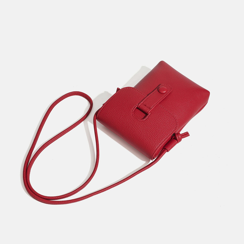 Sac bandoulière femme chic en cuir PU souple, style coréen, vertical et pratique - IVOIRART.COM