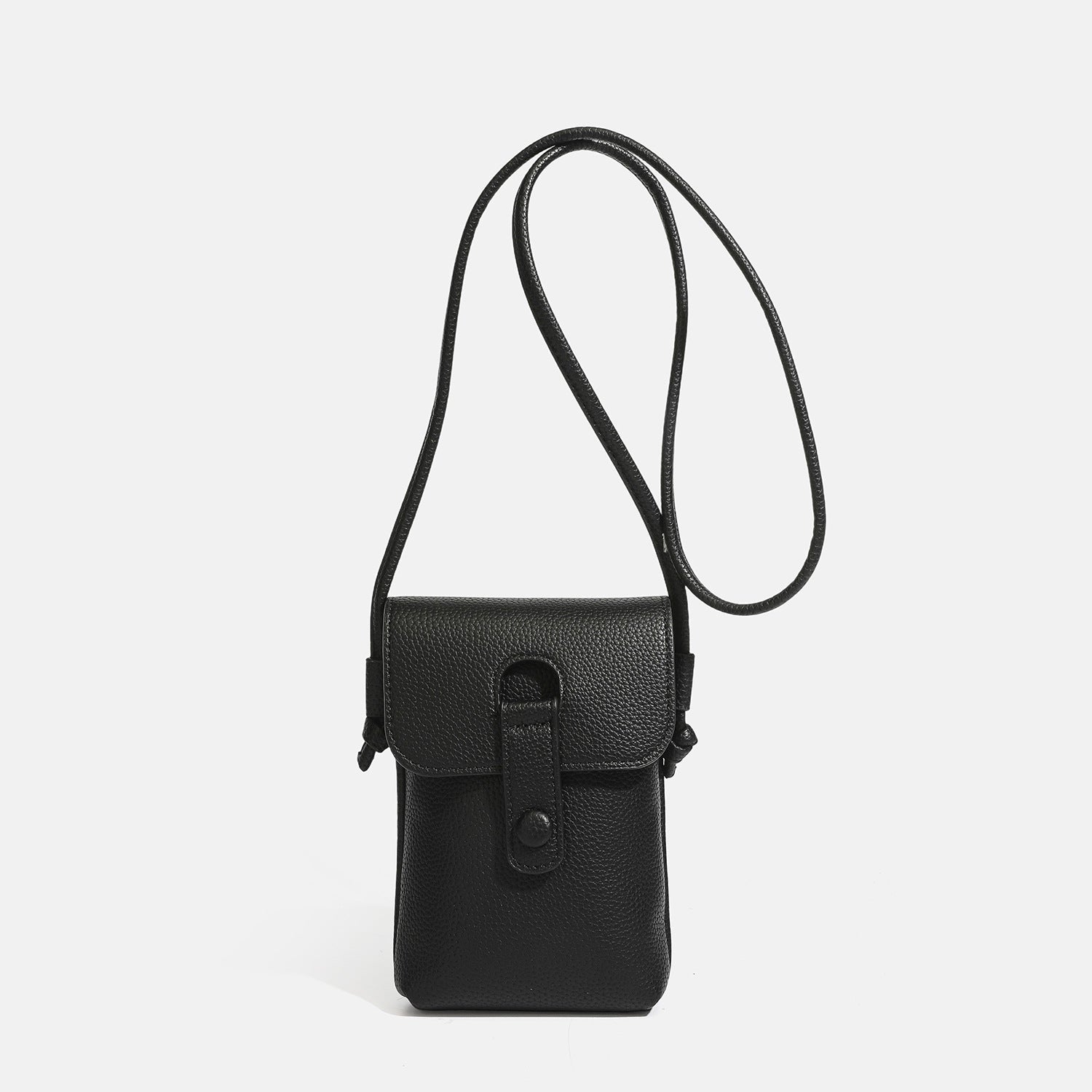 Sac bandoulière femme chic en cuir PU souple, style coréen, vertical et pratique - IVOIRART.COM