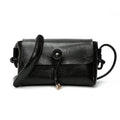 Sac bandoulière femme cuir ciré style messenger élégant et fonctionnel compactXL - IVOIRART.COM