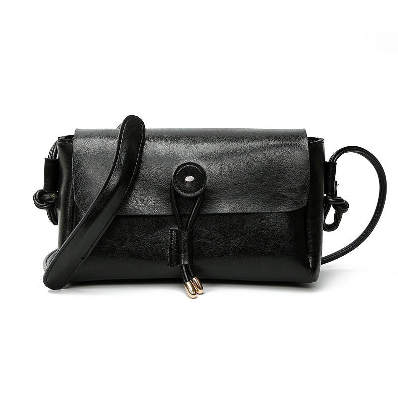 Sac bandoulière femme cuir ciré style messenger élégant et fonctionnel compactXL - IVOIRART.COM