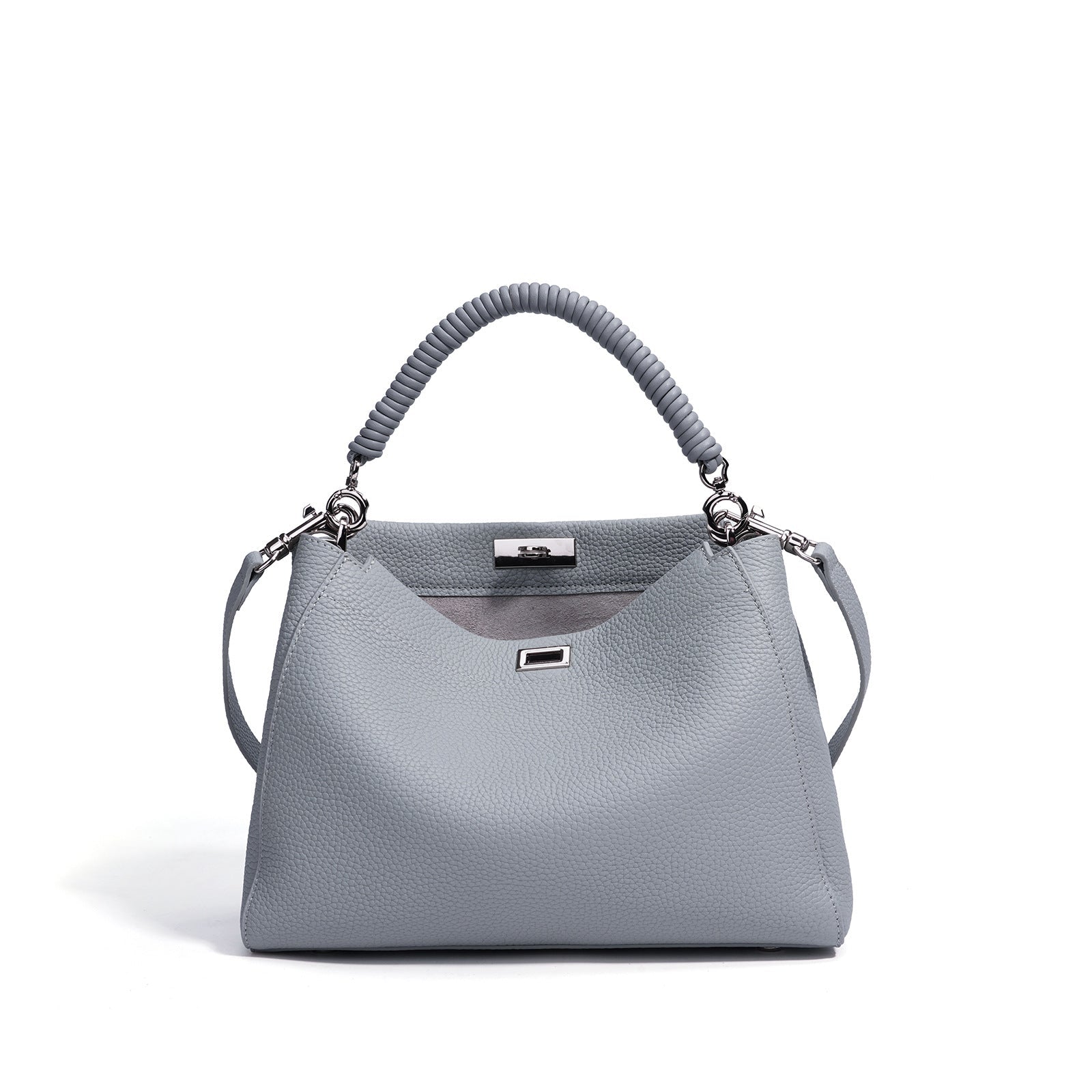 Sac bandoulière grande capacité au style moto, cuir véritable, design urbain tendance - IVOIRART.COM