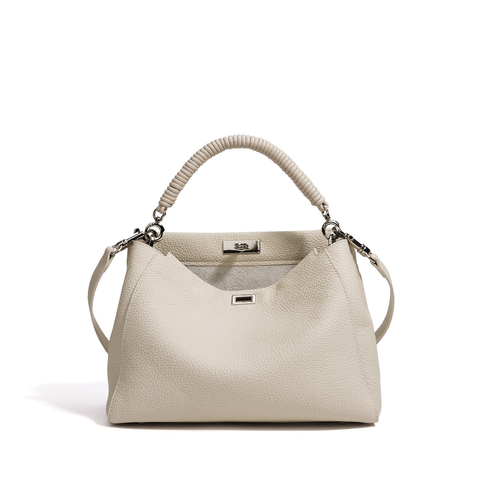 Sac bandoulière grande capacité au style moto, cuir véritable, design urbain tendance - IVOIRART.COM