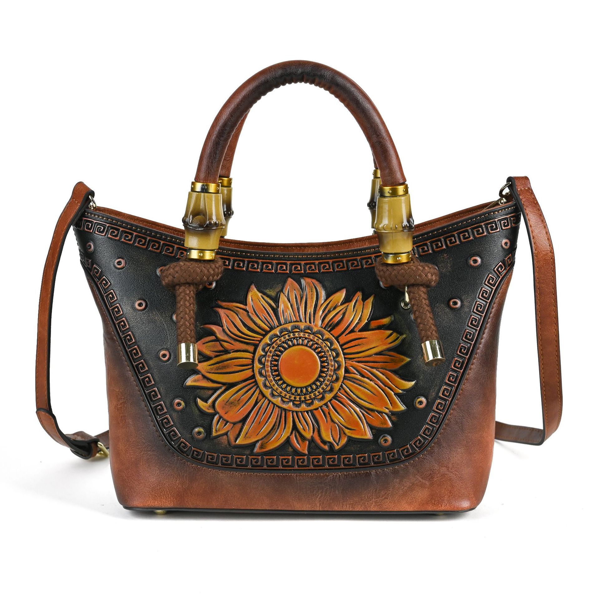 Sac bandoulière polyvalent élégant pour femme d'âge mûr, style asymétrique - IVOIRART.COM