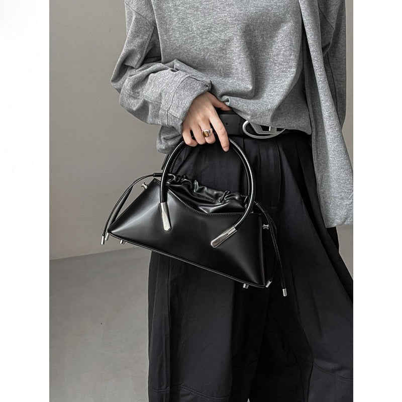 Sac bandoulière portable en cuir pour femme, tendance et pratique, élégant et robuste - IVOIRART.COM