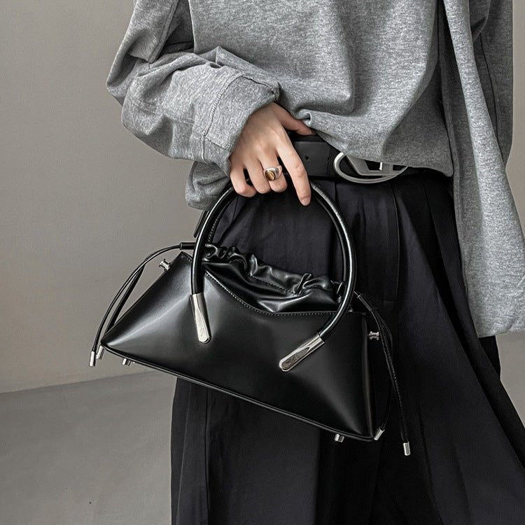 Sac bandoulière portable en cuir pour femme, tendance et pratique, élégant et robuste - IVOIRART.COM