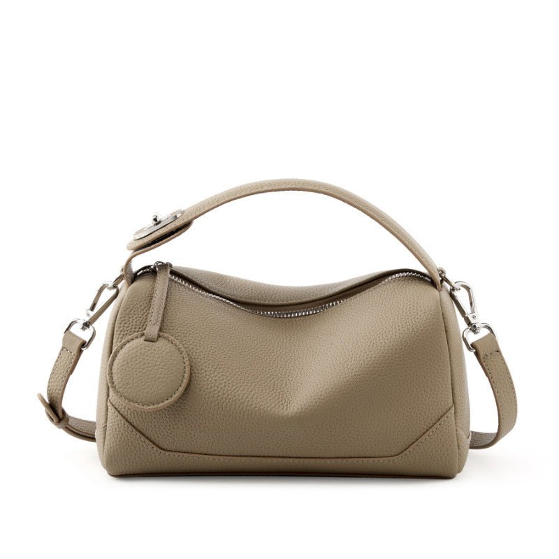 Sac Bandoulière Portable en Cuir Véritable pour Femme, Mode Élégante et Pratique - IVOIRART.COM