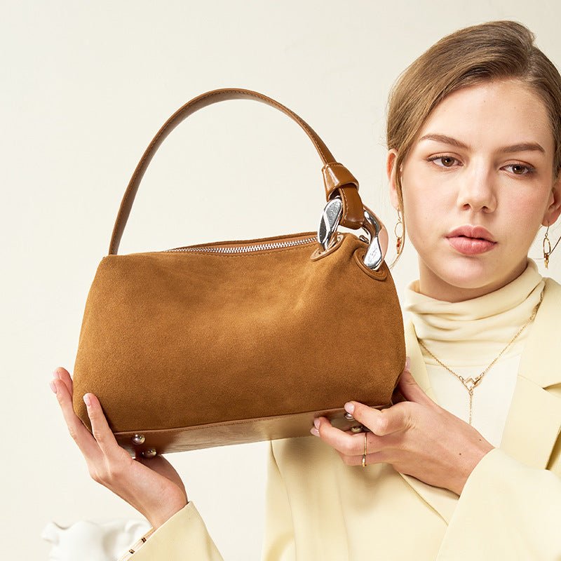Sac Cabas en Cuir Véritable pour Femme à Grande Capacité, Parfait pour le Quotidien - IVOIRART.COM