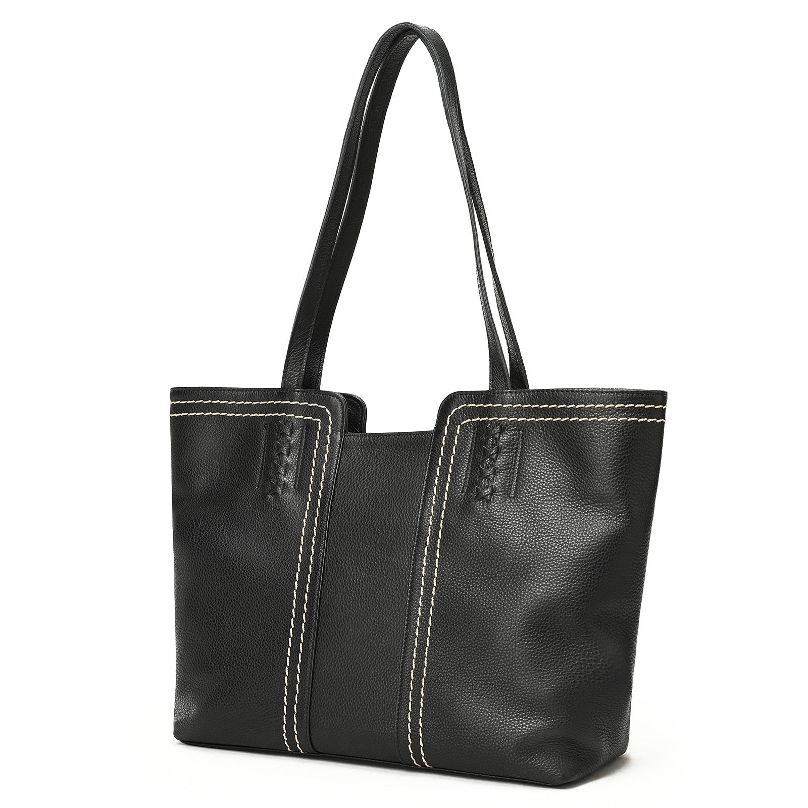 Sac Cabas Sophistiqué en Cuir de Vache Souple - Élégance et Praticité - IVOIRART.COM