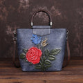 Sac cabas vintage en cuir véritable grand format avec grande capacité - IVOIRART.COM