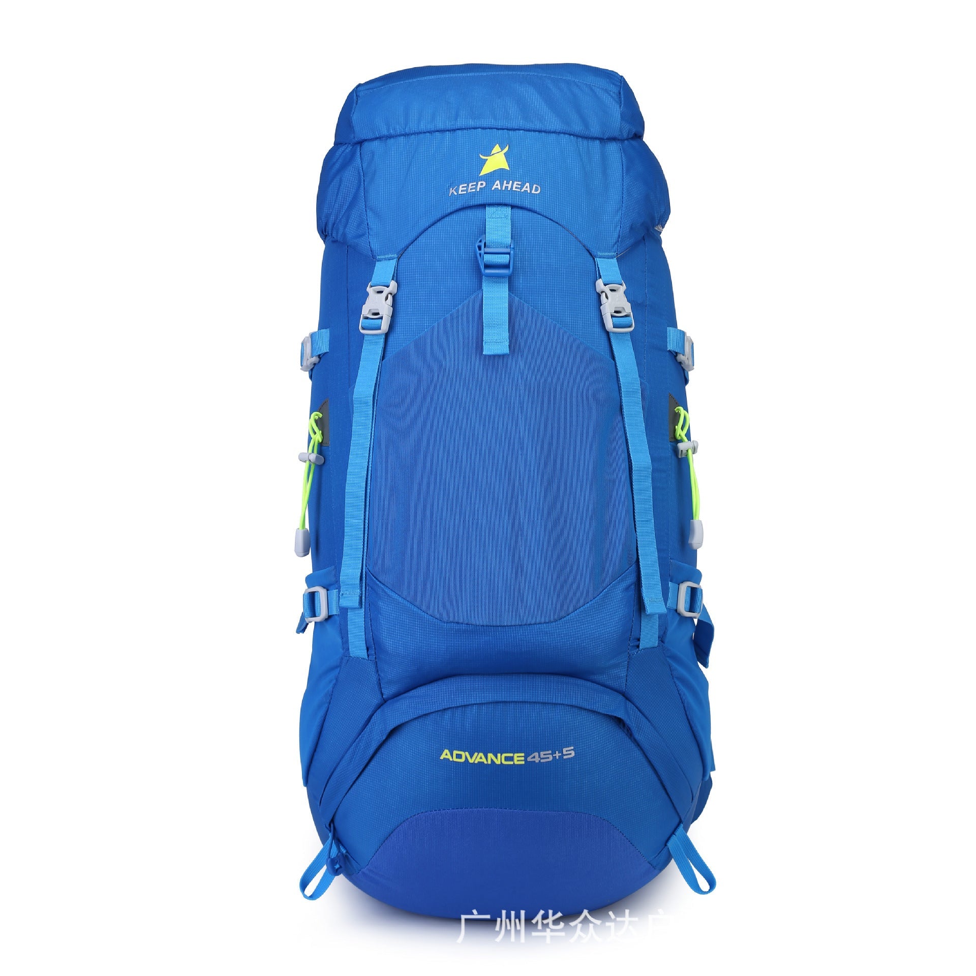 Sac de camping polyvalent en nylon souple unisexe capacité 36-55 L noir - IVOIRART.COM