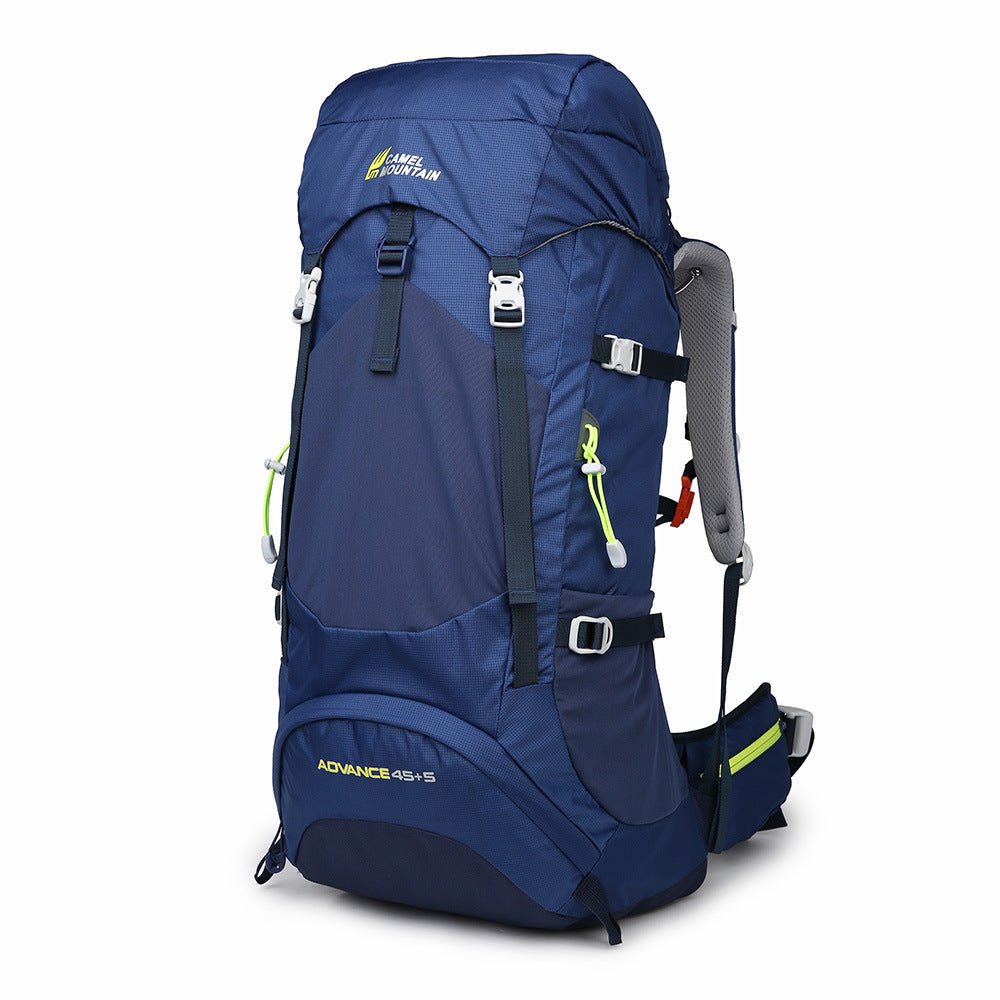 Sac de camping polyvalent en nylon souple unisexe capacité 36-55 L noir - IVOIRART.COM