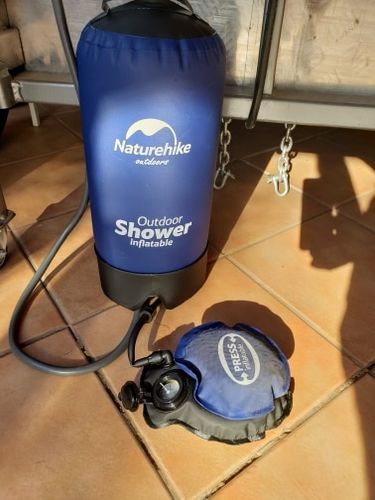 Sac de Douche Pliable Extérieur pour Camping avec Capacité de 11 Litres - IVOIRART.COM