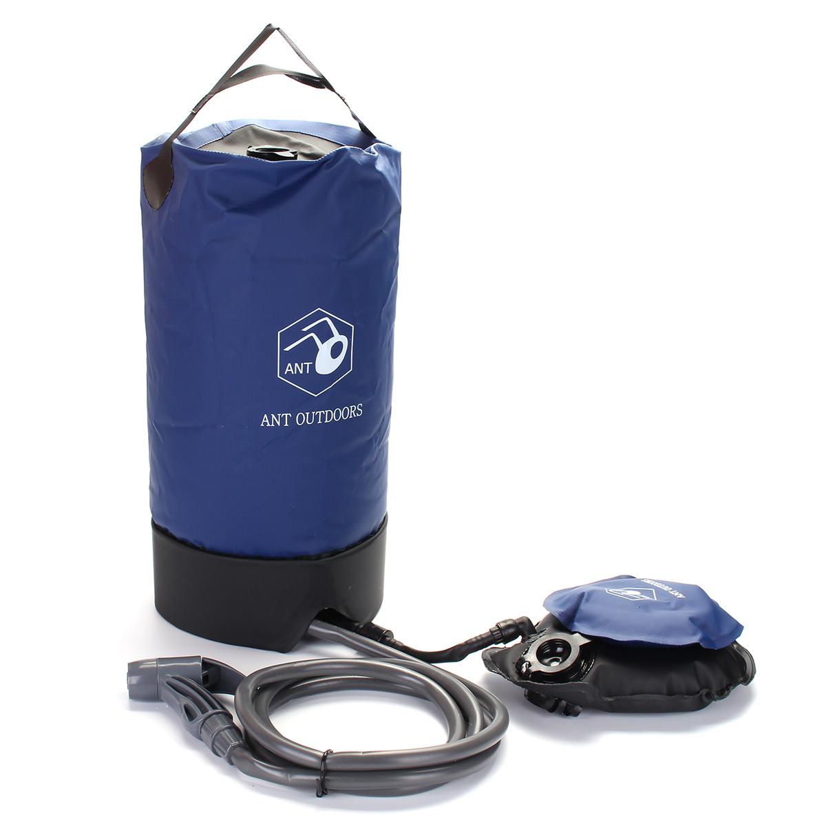 Sac de Douche Pliable Extérieur pour Camping avec Capacité de 11 Litres - IVOIRART.COM