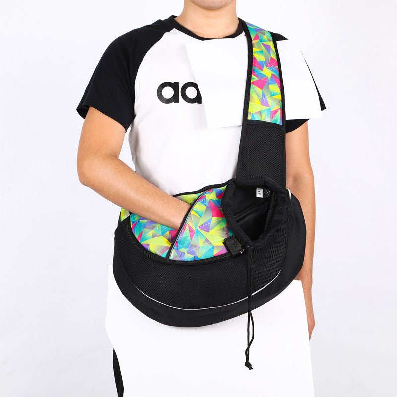 Sac de Transport pour Animaux Femmes Extérieur Sac Bandoulière Portable pour Chiens Chats Produits pour Animaux - IVOIRART.COM