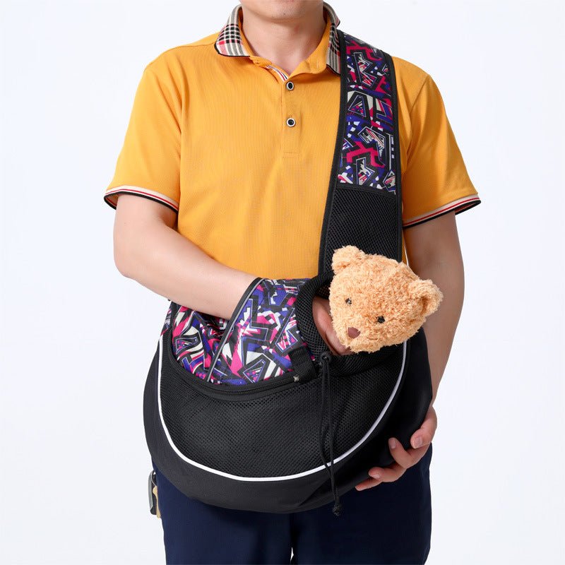 Sac de Transport pour Animaux Femmes Extérieur Sac Bandoulière Portable pour Chiens Chats Produits pour Animaux - IVOIRART.COM