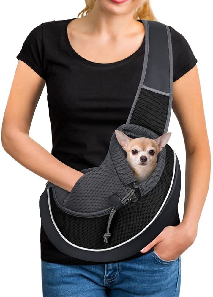 Sac de Transport pour Animaux Femmes Extérieur Sac Bandoulière Portable pour Chiens Chats Produits pour Animaux - IVOIRART.COM