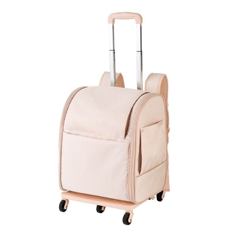 Sac de transport pour animaux Japon-Corée avec roulettes, portable, grande capacité - IVOIRART.COM