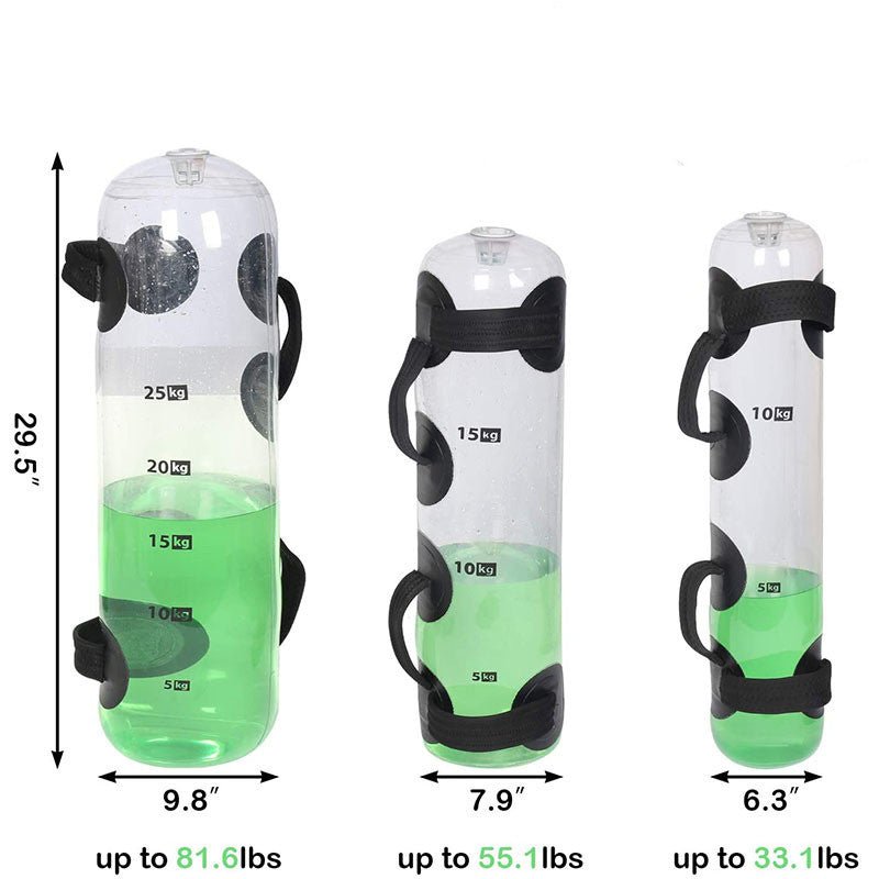 Sac d'eau de fitness réglable portable supportant jusqu'à 20 kg pour entraînement - IVOIRART.COM