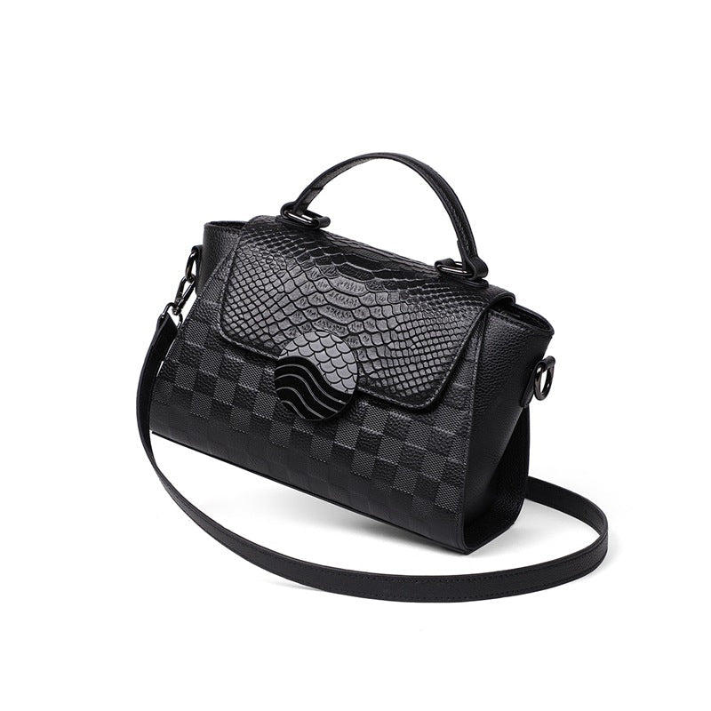 Sac d'Épaule Pour Navetteur avec Grande Capacité en Cuir Véritable Élégant - IVOIRART.COM
