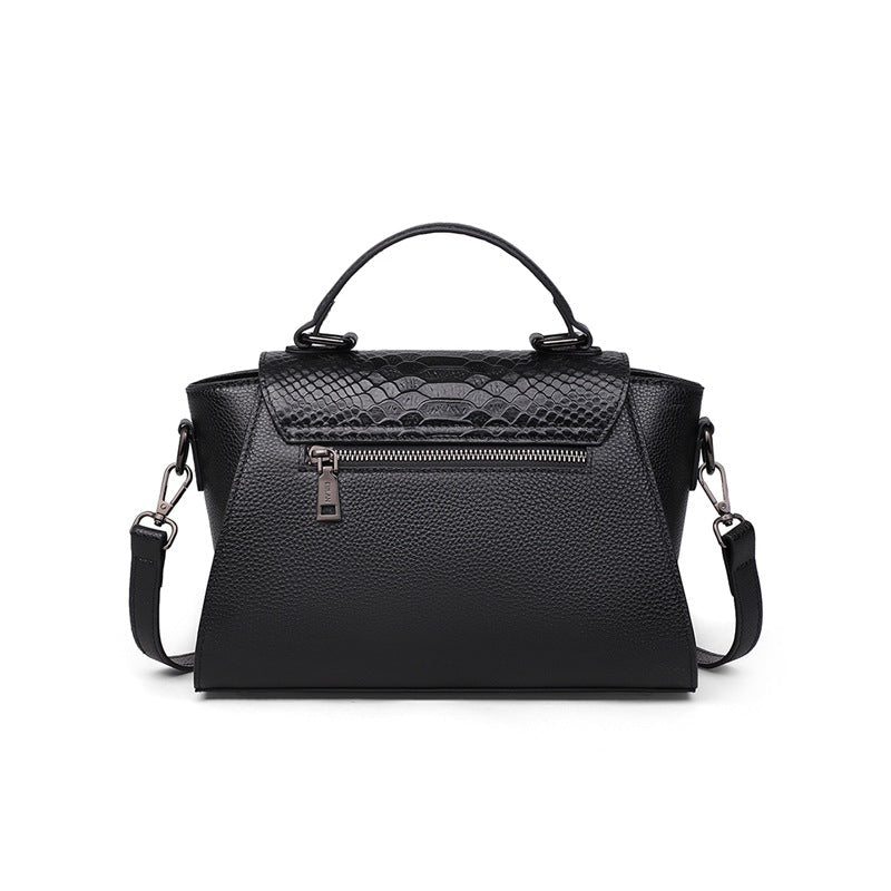 Sac d'Épaule Pour Navetteur avec Grande Capacité en Cuir Véritable Élégant - IVOIRART.COM
