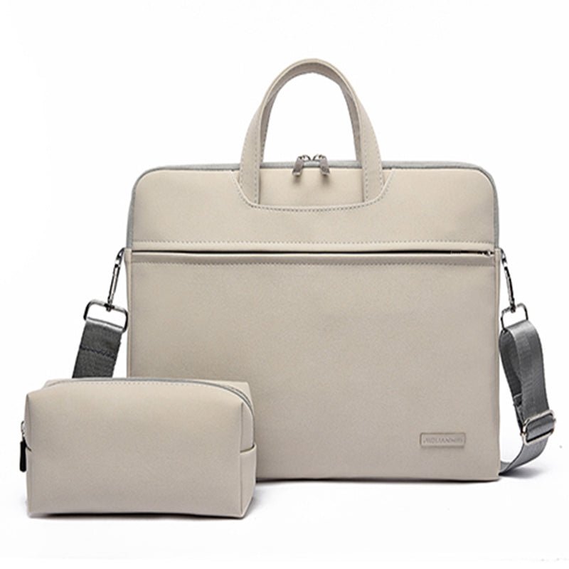 Sac en Cuir PU pour Ordinateur Portable Femme 13,3 - 15,6" Mallette Homme Épaule - IVOIRART.COM