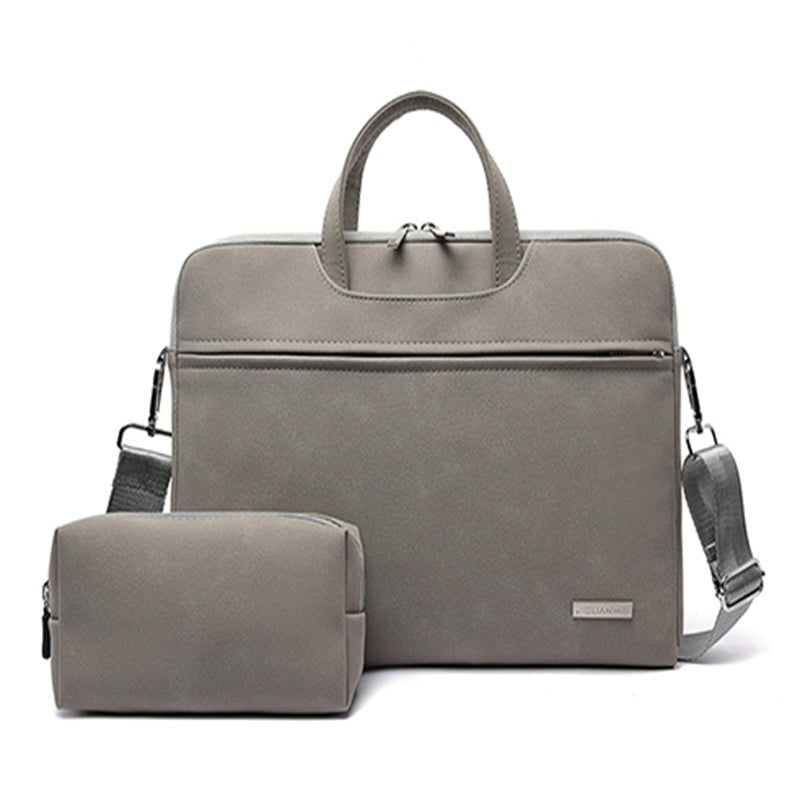 Sac en Cuir PU pour Ordinateur Portable Femme 13,3 - 15,6" Mallette Homme Épaule - IVOIRART.COM