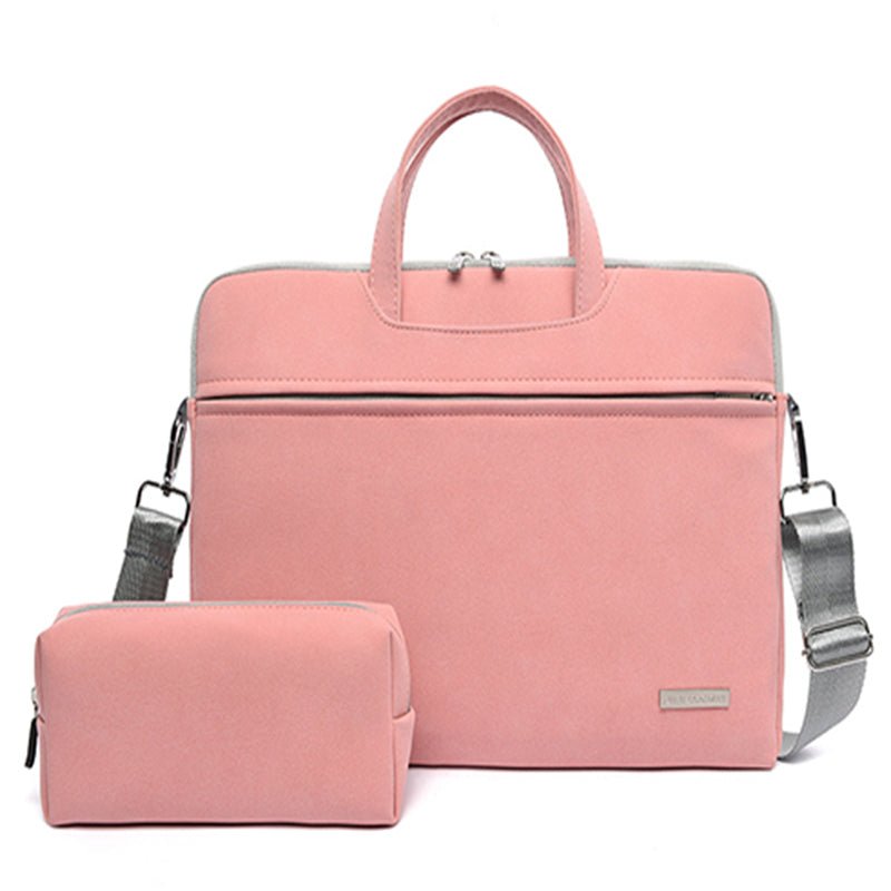 Sac en Cuir PU pour Ordinateur Portable Femme 13,3 - 15,6" Mallette Homme Épaule - IVOIRART.COM