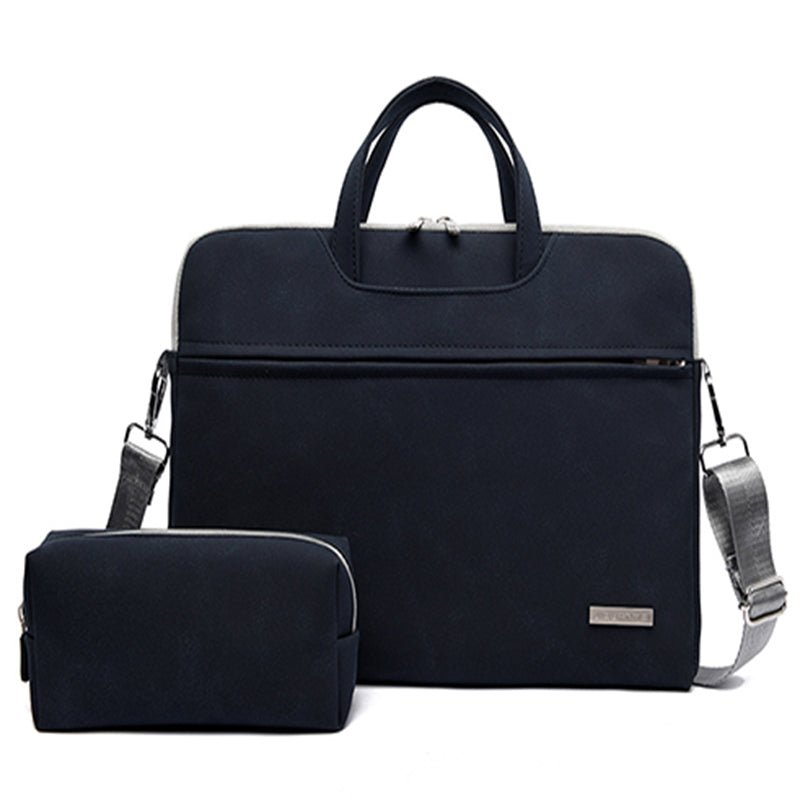 Sac en Cuir PU pour Ordinateur Portable Femme 13,3 - 15,6" Mallette Homme Épaule - IVOIRART.COM