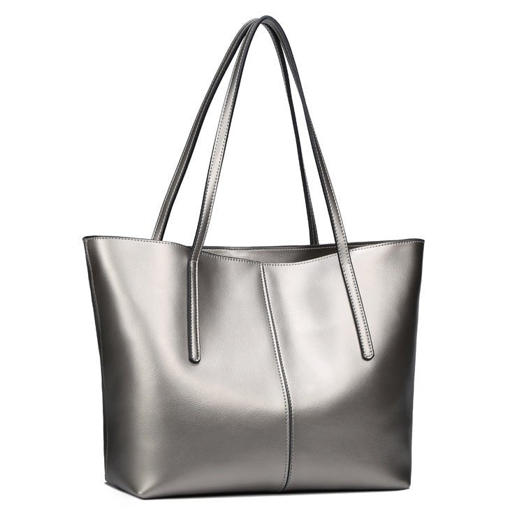 Sac en cuir véritable élégant pour épaule — style business, voyage et shopping . - IVOIRART.COM