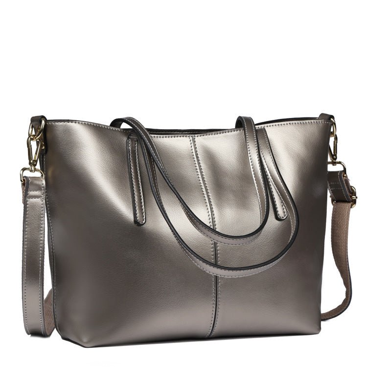 Sac en cuir véritable élégant pour épaule — style business, voyage et shopping . - IVOIRART.COM