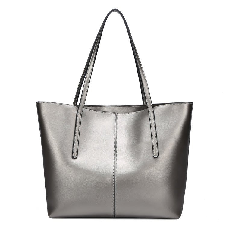 Sac en cuir véritable élégant pour épaule — style business, voyage et shopping . - IVOIRART.COM