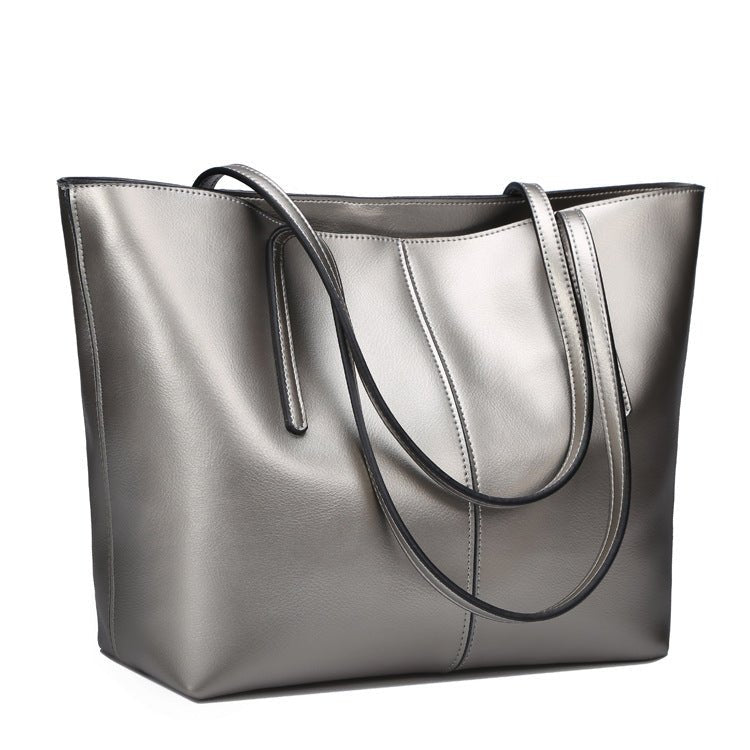 Sac en cuir véritable élégant pour épaule — style business, voyage et shopping . - IVOIRART.COM