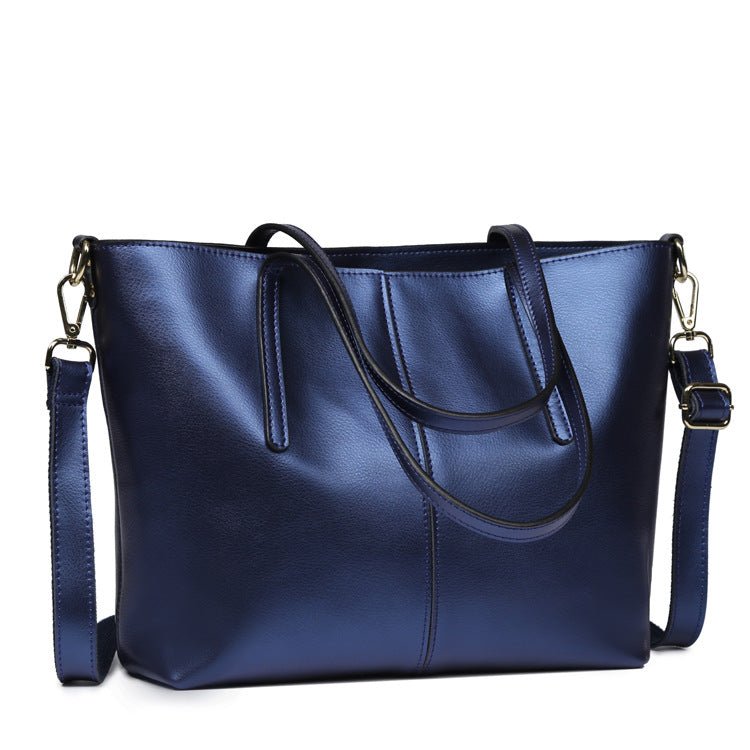 Sac en cuir véritable élégant pour épaule — style business, voyage et shopping . - IVOIRART.COM