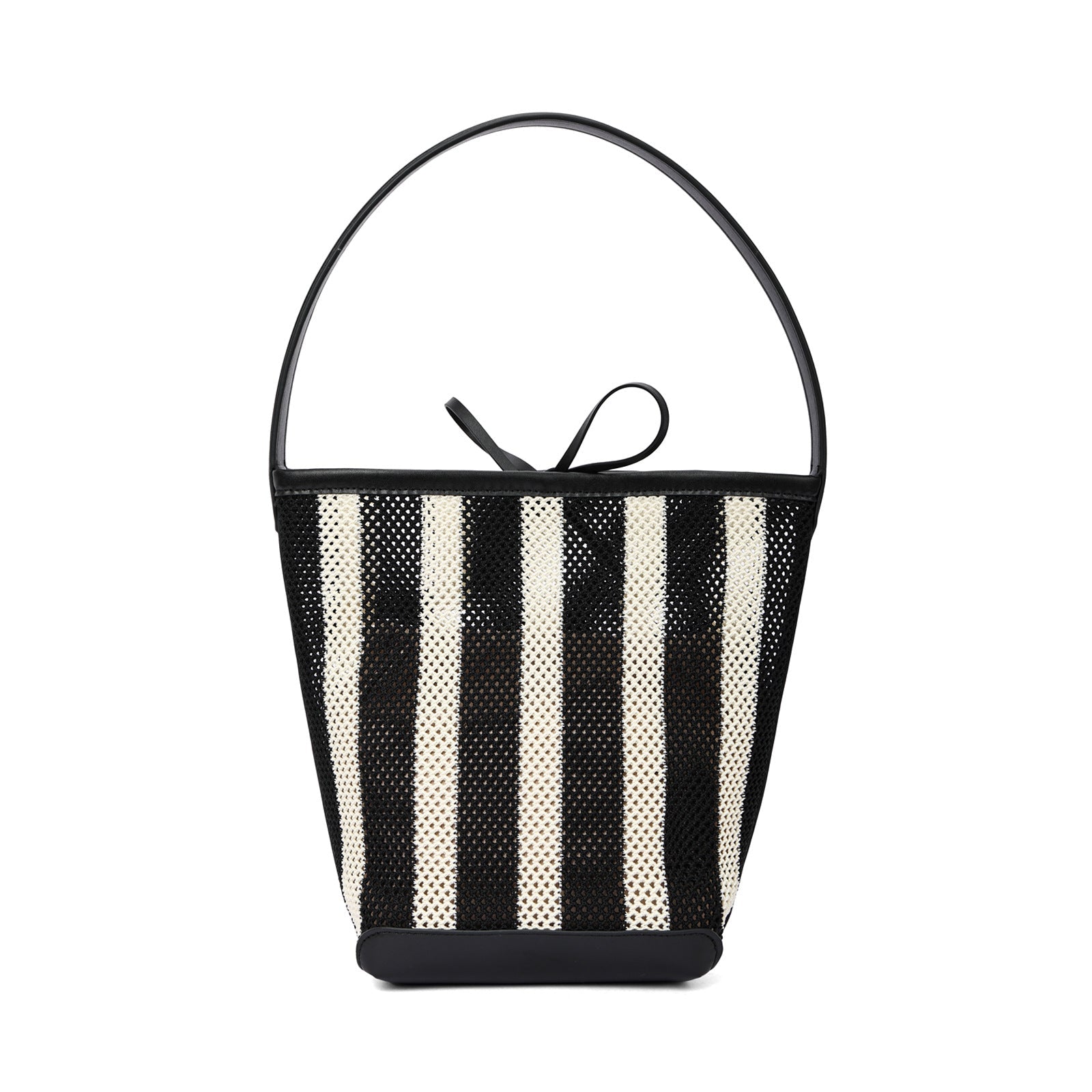 Sac Femme d’Été en Tissu Tissé pour Épaule et Aisselle, Style Seau 28x18x13cm - IVOIRART.COM