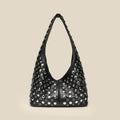 Sac Femme Tendance Cool à Pois avec Clous Rivetés, Style Moderne Élégant - IVOIRART.COM