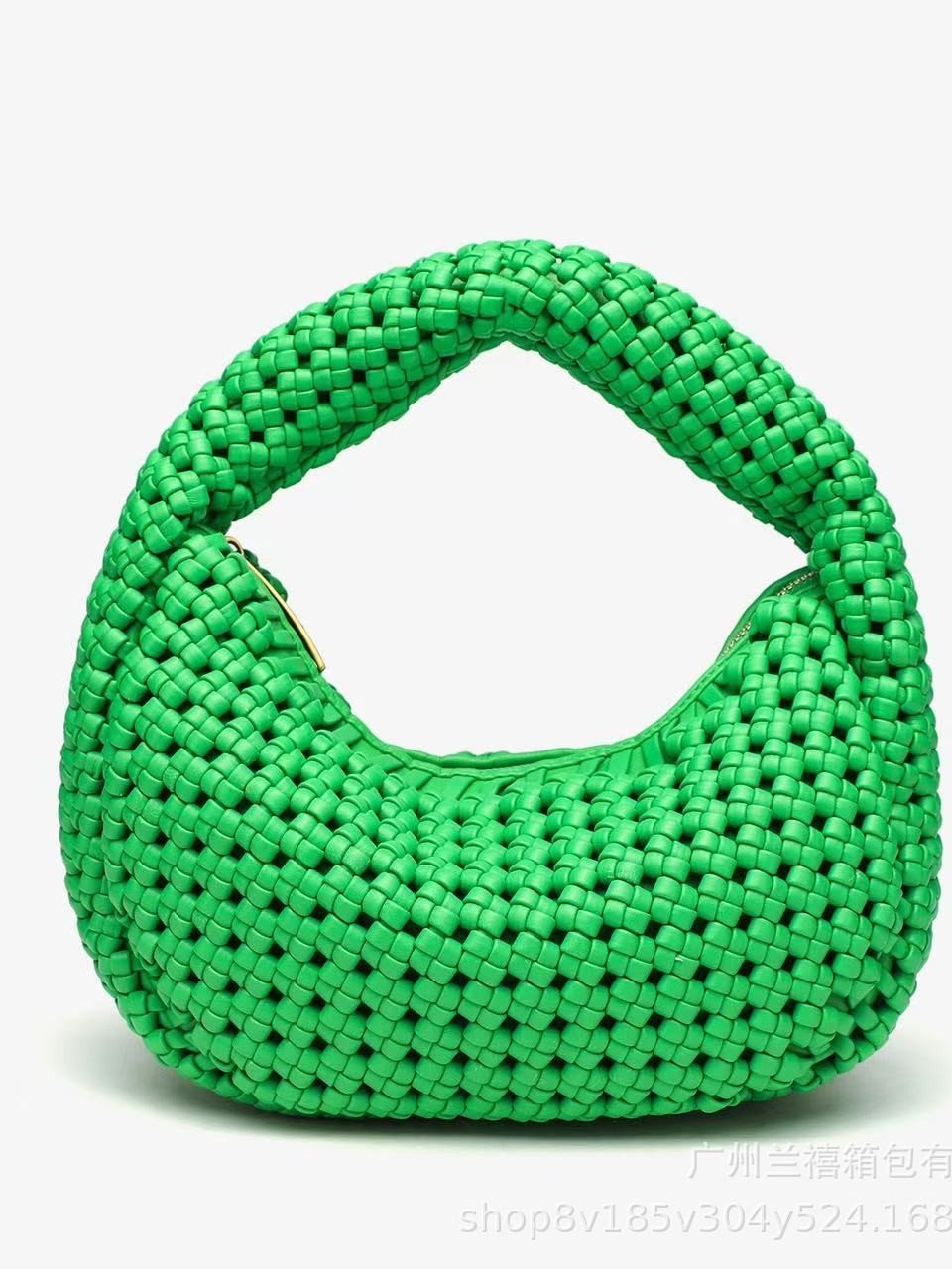 Sac Lune Neuf Tendance Tressé Main Grande Capacité Mode Polyvalent - IVOIRART.COM