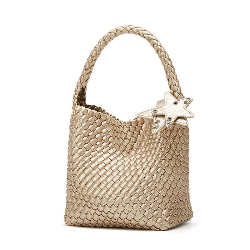 Sac tissé à la main de grande capacité haut de gamme – Élégance et espace - IVOIRART.COM