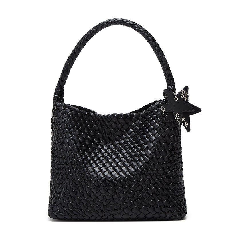 Sac tissé à la main de grande capacité haut de gamme – Élégance et espace - IVOIRART.COM