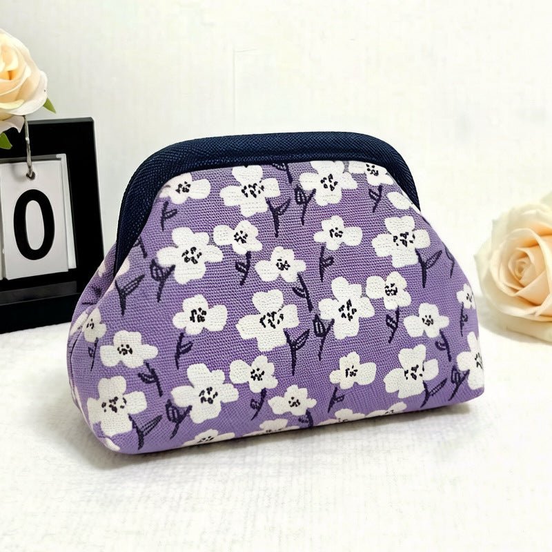 Sac Tricoté Femme à Rayures - Pochette Élégante Sans Bandoulière, 30x22x9 cm - IVOIRART.COM
