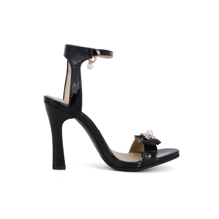 Sandales à Talons Hauts d'Été Pour Femmes Grandes Tailles Élégantes et Confortables - IVOIRART.COM