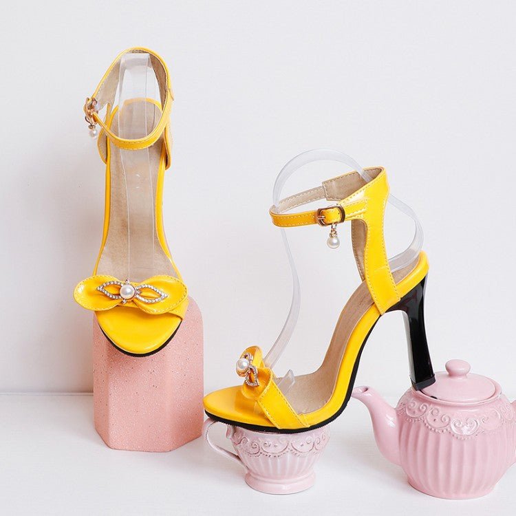 Sandales à Talons Hauts d'Été Pour Femmes Grandes Tailles Élégantes et Confortables - IVOIRART.COM