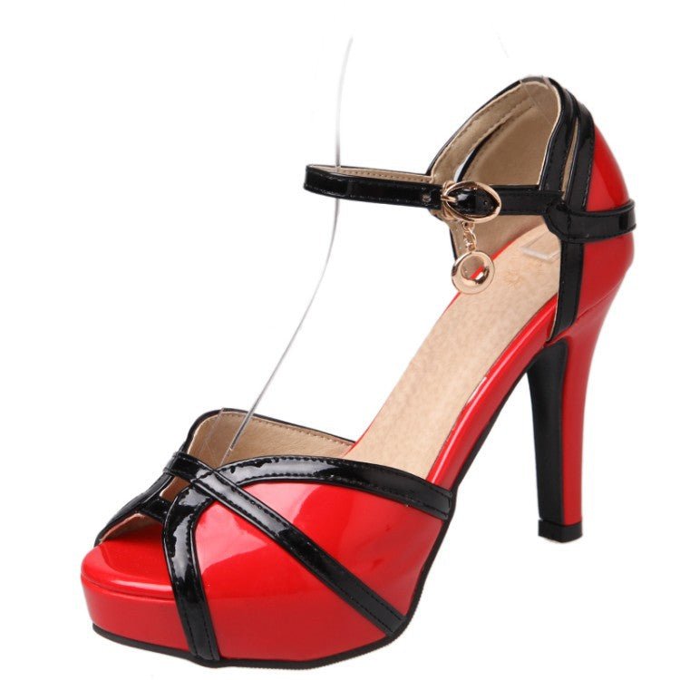 Sandales d'été à plateforme, talon stiletto et bout ouvert — style avant‑garde ! - IVOIRART.COM