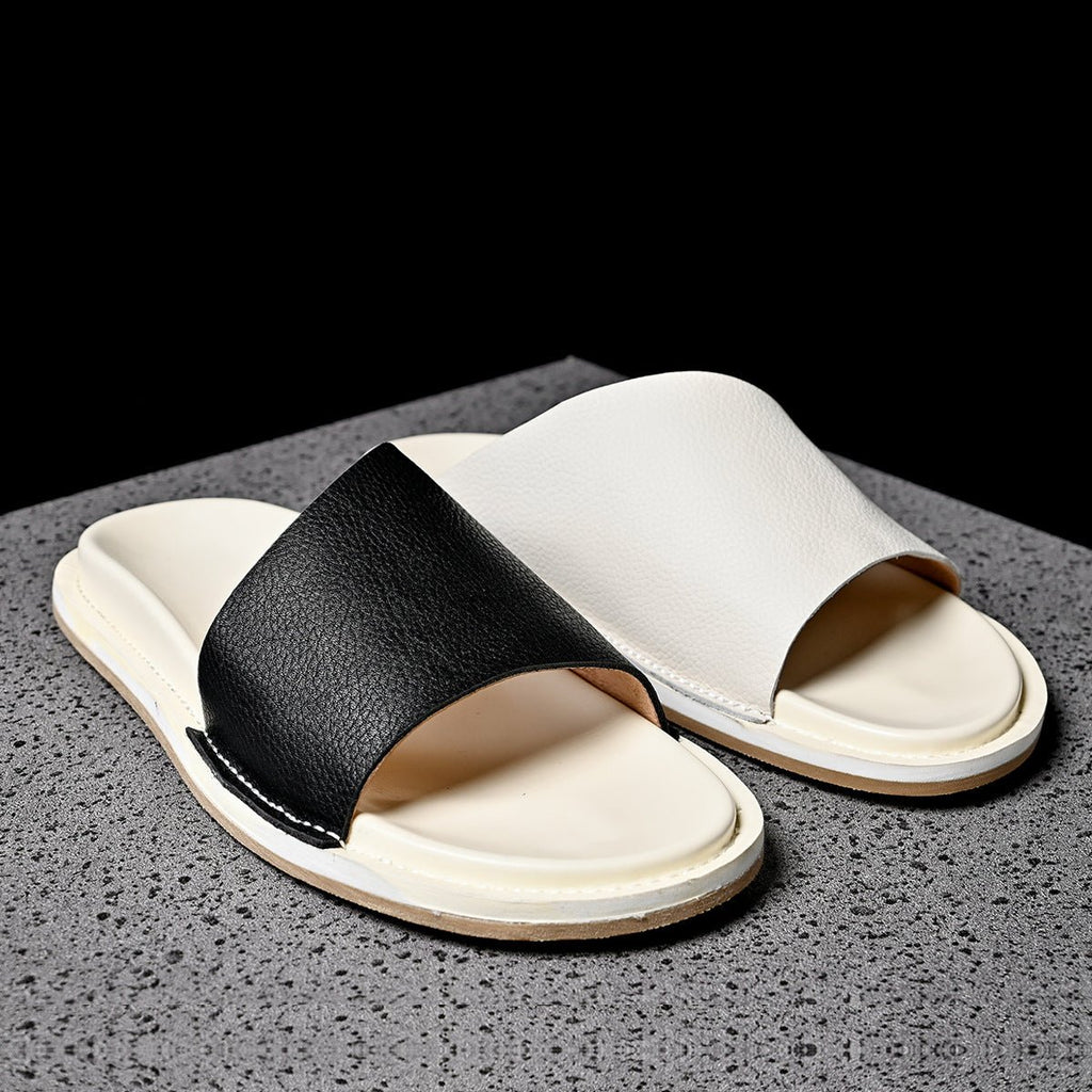 Sandales homme décontractées extérieures antidérapantes tendance plage slide été - IVOIRART.COM