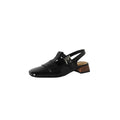 Sandales Mary Jane artisanales pour femmes en cuir pleine fleur, talon bloc carré - IVOIRART.COM