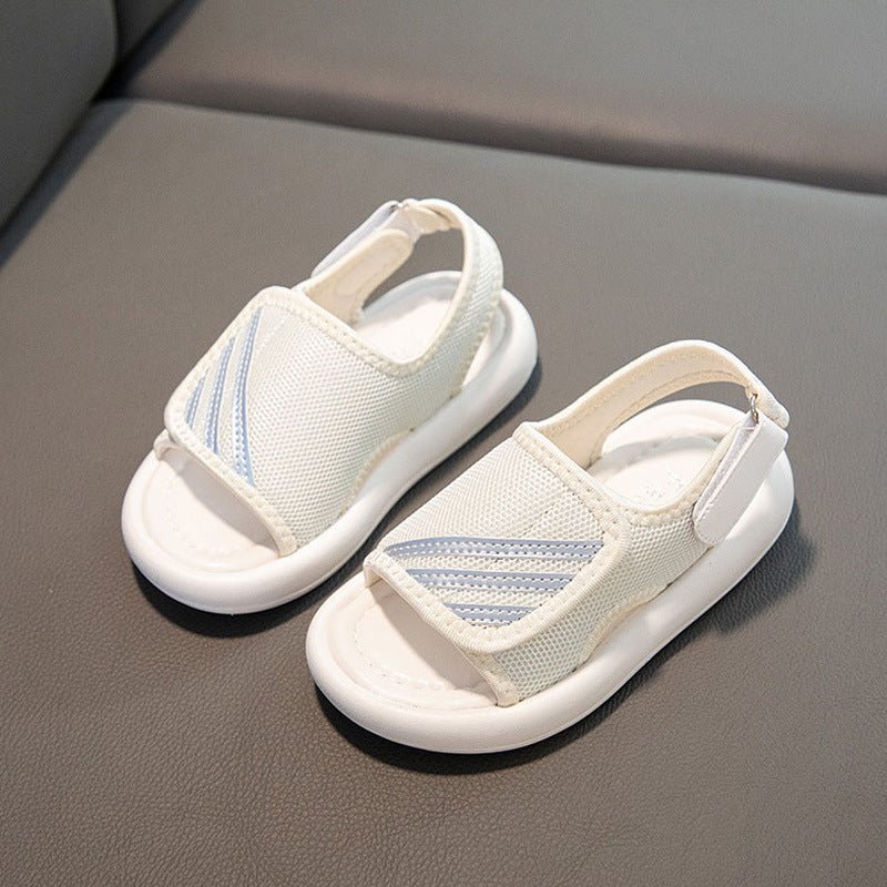 Sandales ouvertes style chaussures de plage pour filles, confort et élégance - IVOIRART.COM