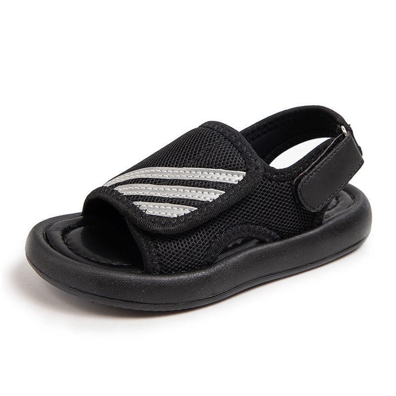 Sandales ouvertes style chaussures de plage pour filles, confort et élégance - IVOIRART.COM