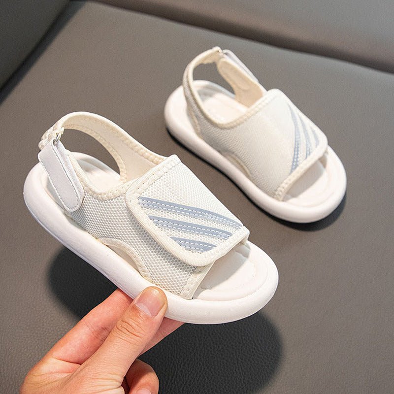 Sandales ouvertes style chaussures de plage pour filles, confort et élégance - IVOIRART.COM