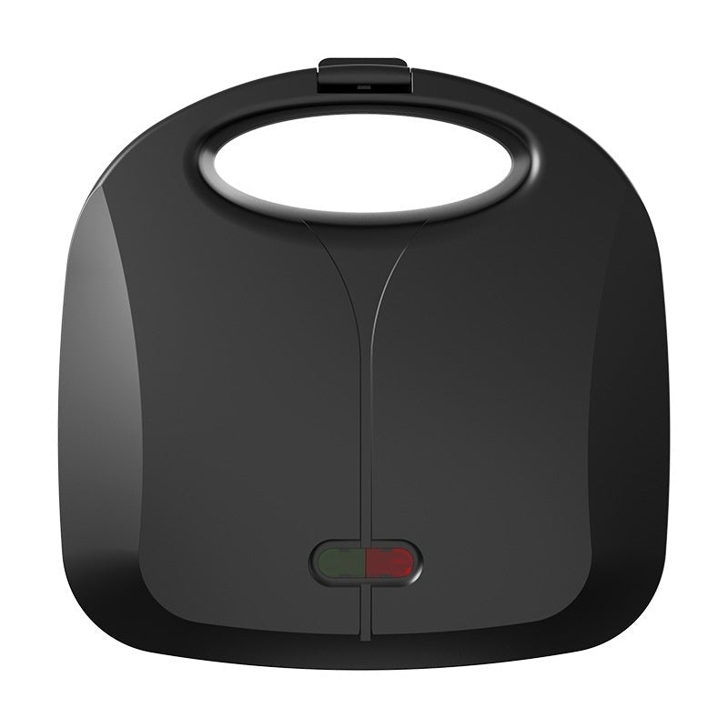 Sandwichière multifonction 850W pour petit-déjeuner — Noir/Blanc, 2-3 personnes - IVOIRART.COM