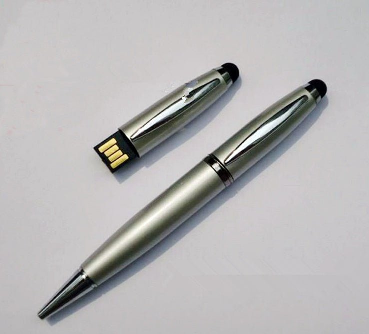 Sanhe clé USB intégrée stylo tactile en métal monobloc élégant et précis - IVOIRART.COM